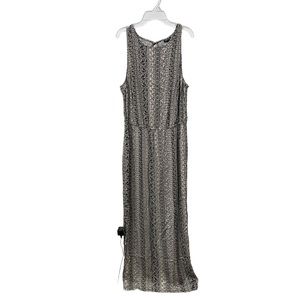 Torrid Paisley Floral Maxi Dress Women’s Plus Size 1X Sleeveless Black And White